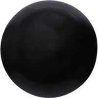 Black Obsidian Round crystal bead