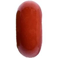 Cinnabar Barrel crystal bead