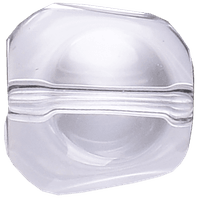 Clear Quartz Cube crystal bead