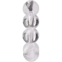 Clear Quartz Mini Round crystal bead
