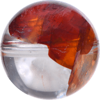 Flower Agate Round crystal bead