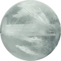 Fluorite Round crystal bead