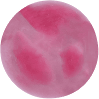 Rhodonite Round crystal bead