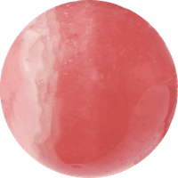 Rhodonite Round crystal bead