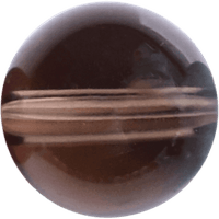 Smoky Quartz Round crystal bead