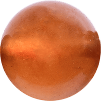 Sunstone Round crystal bead
