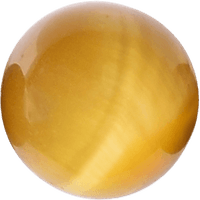 Tiger's Eye Round crystal bead