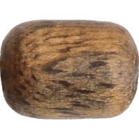 Wood Bead Barrel crystal bead