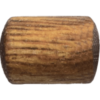 Wood Bead Barrel crystal bead